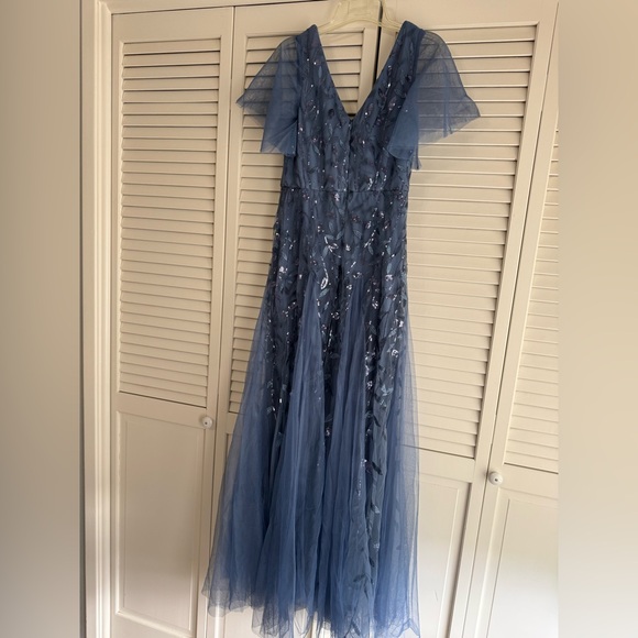 Ever Pretty High Low Blue Dress - Picture 7 of 10